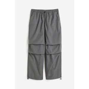 H&M Parachute Pants in Dark Gray, Size XS, Track Pants Joggers